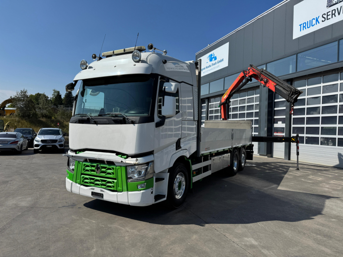RENAULT C480 6x2 Palfinger 18002-4 - Kraanaga veoauto: pilt 1 RENAULT C480 6x2 Palfinger 18002-4 - Kraanaga veoauto: pilt 1