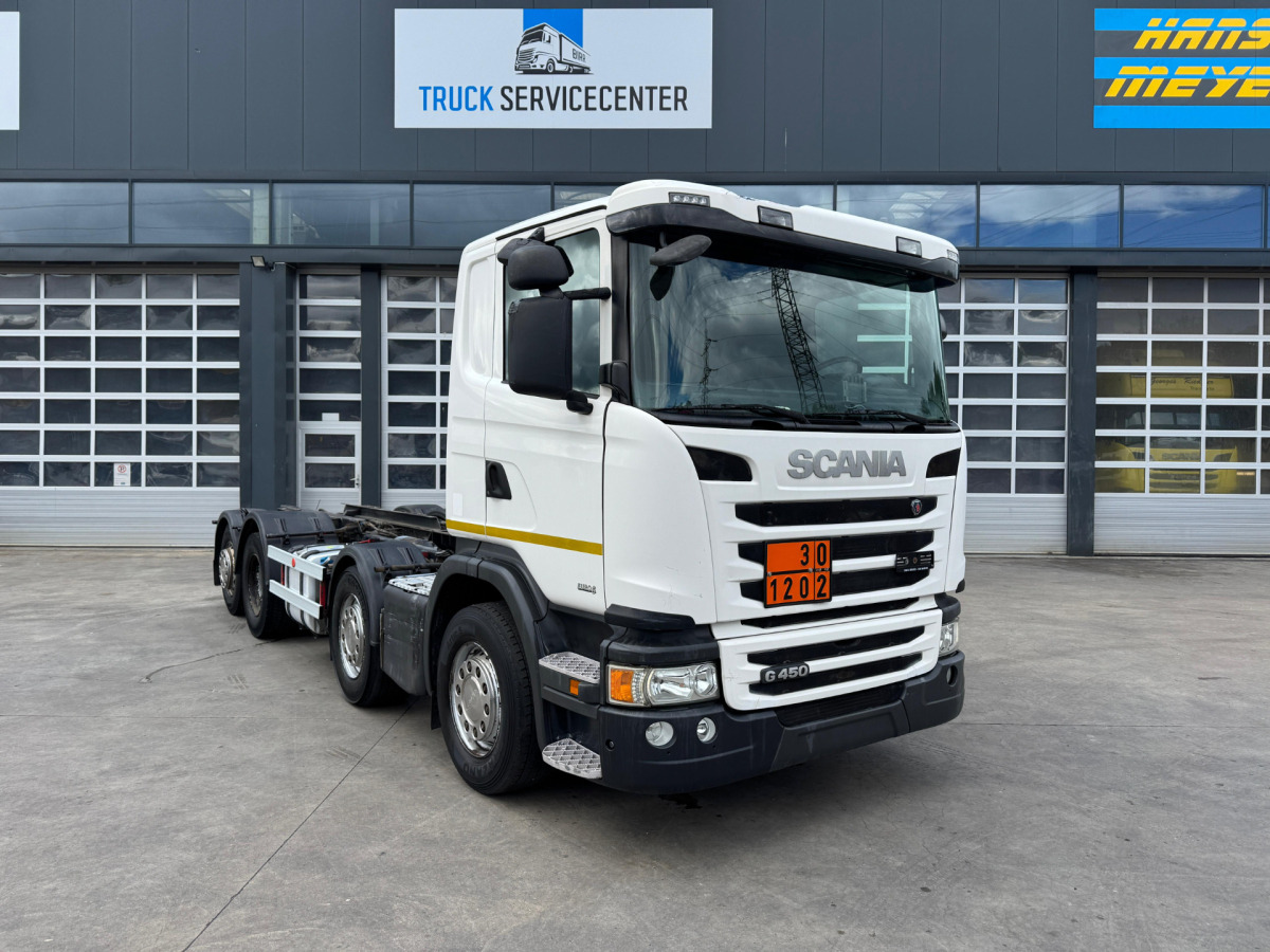 SCANIA G450 8x2 Fahrgestell - Kabiinišassiiga veoauto: pilt 3 SCANIA G450 8x2 Fahrgestell - Kabiinišassiiga veoauto: pilt 3