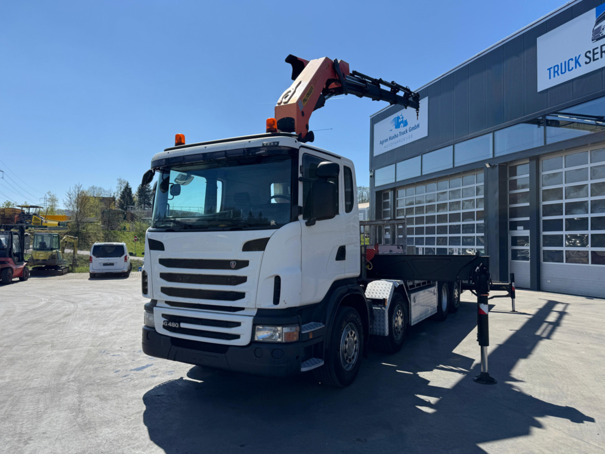SCANIA G480 8x2 Palfinger 50002-6 - Kraanaga veoauto: pilt 2 SCANIA G480 8x2 Palfinger 50002-6 - Kraanaga veoauto: pilt 2