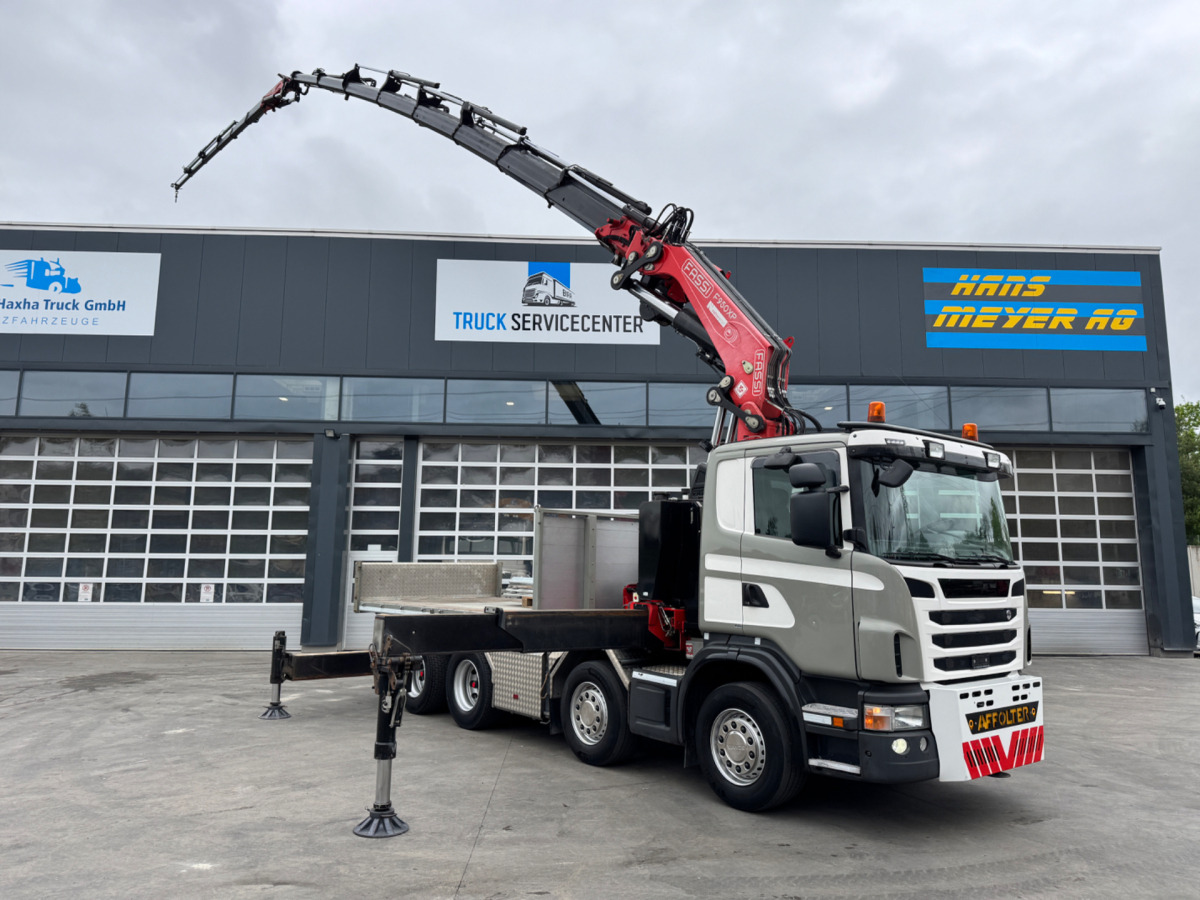 SCANIA G480 8x4 SZM/Pritsche Fassi 950 - Kraanaga veoauto: pilt 3 SCANIA G480 8x4 SZM/Pritsche Fassi 950 - Kraanaga veoauto: pilt 3