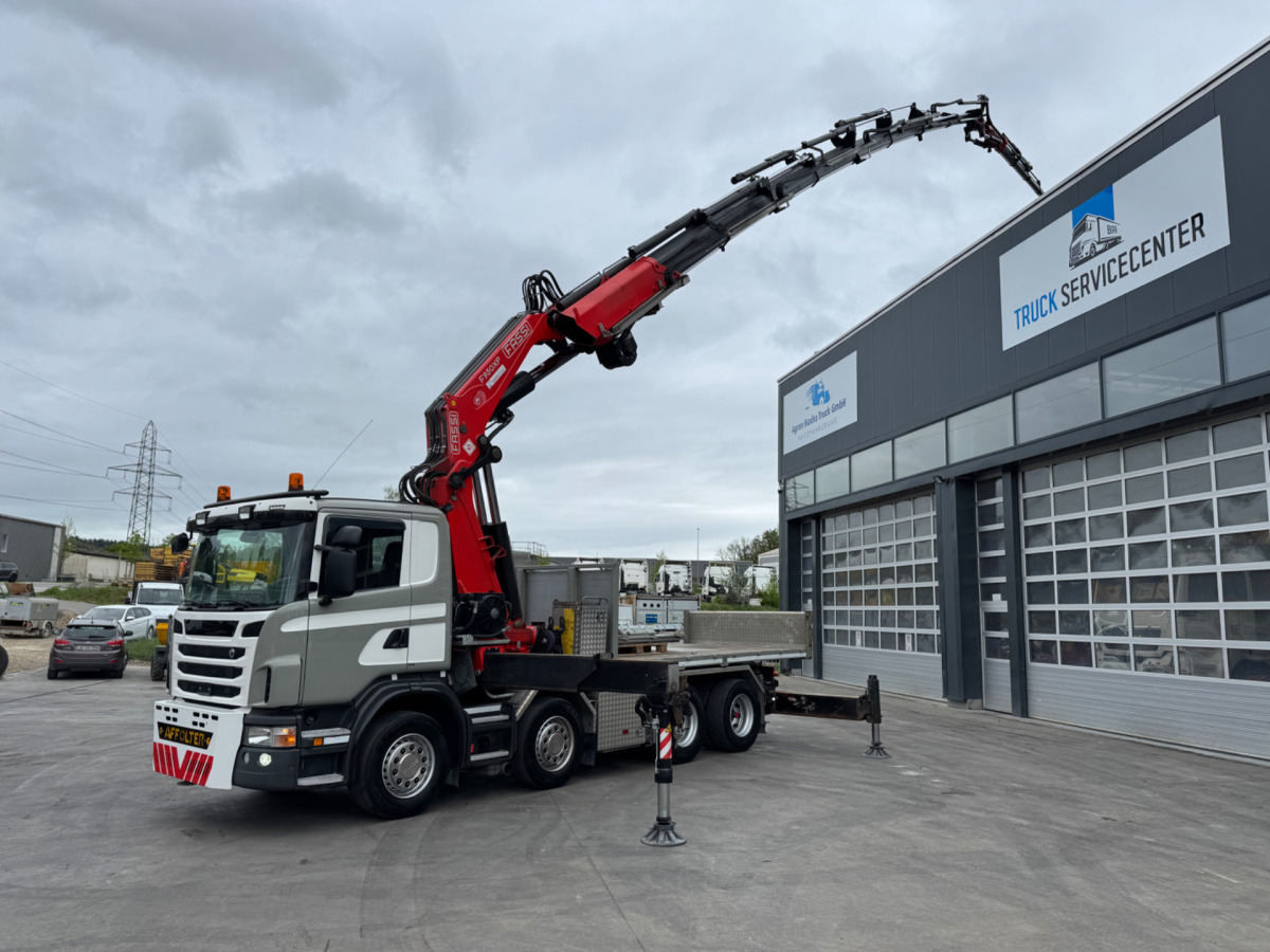 SCANIA G480 8x4 SZM/Pritsche Fassi 950 - Kraanaga veoauto: pilt 5 SCANIA G480 8x4 SZM/Pritsche Fassi 950 - Kraanaga veoauto: pilt 5