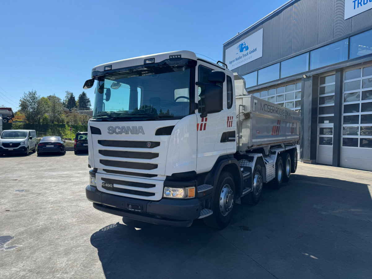 SCANIA G490 10x4 Moser 2S - Kallurauto: pilt 1 SCANIA G490 10x4 Moser 2S - Kallurauto: pilt 1