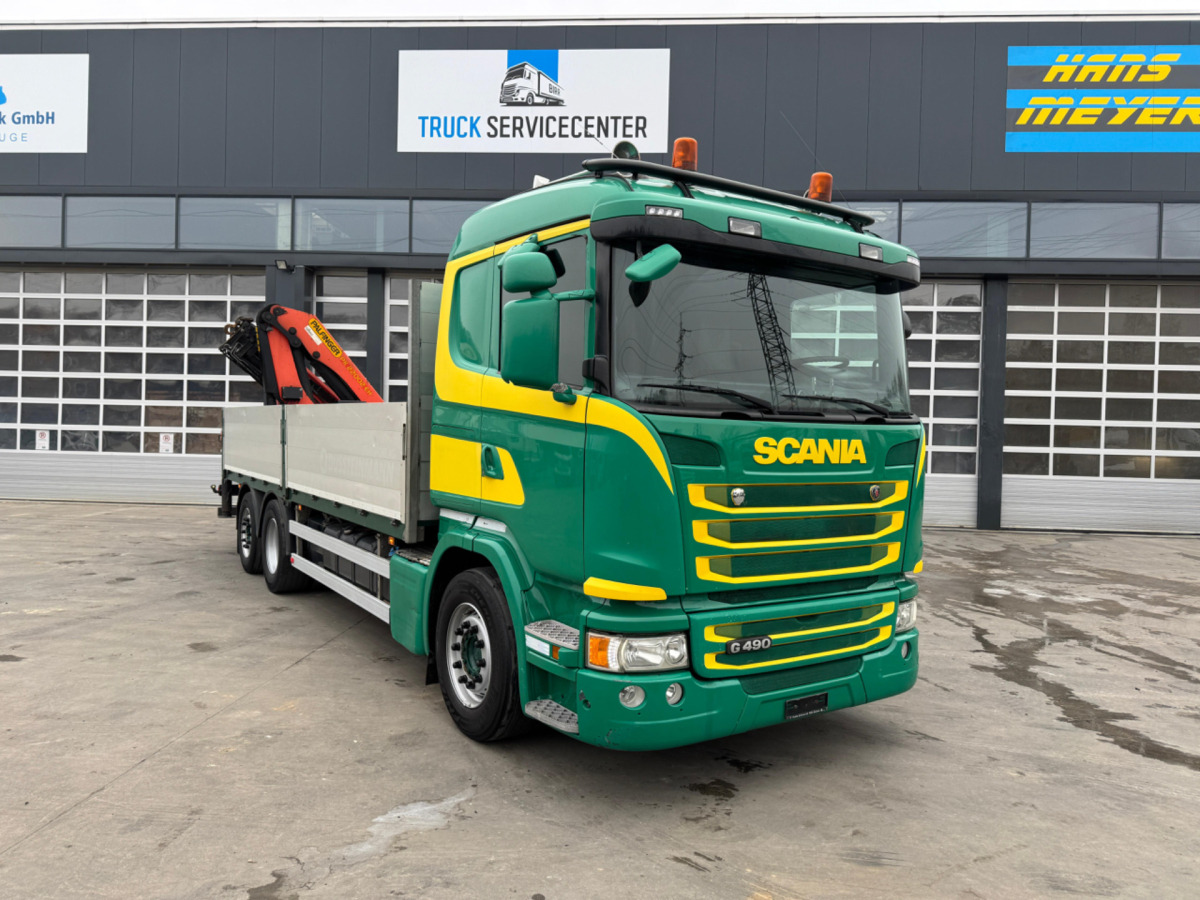 SCANIA G490 6x2 PK22002-4 - Kraanaga veoauto: pilt 4 SCANIA G490 6x2 PK22002-4 - Kraanaga veoauto: pilt 4
