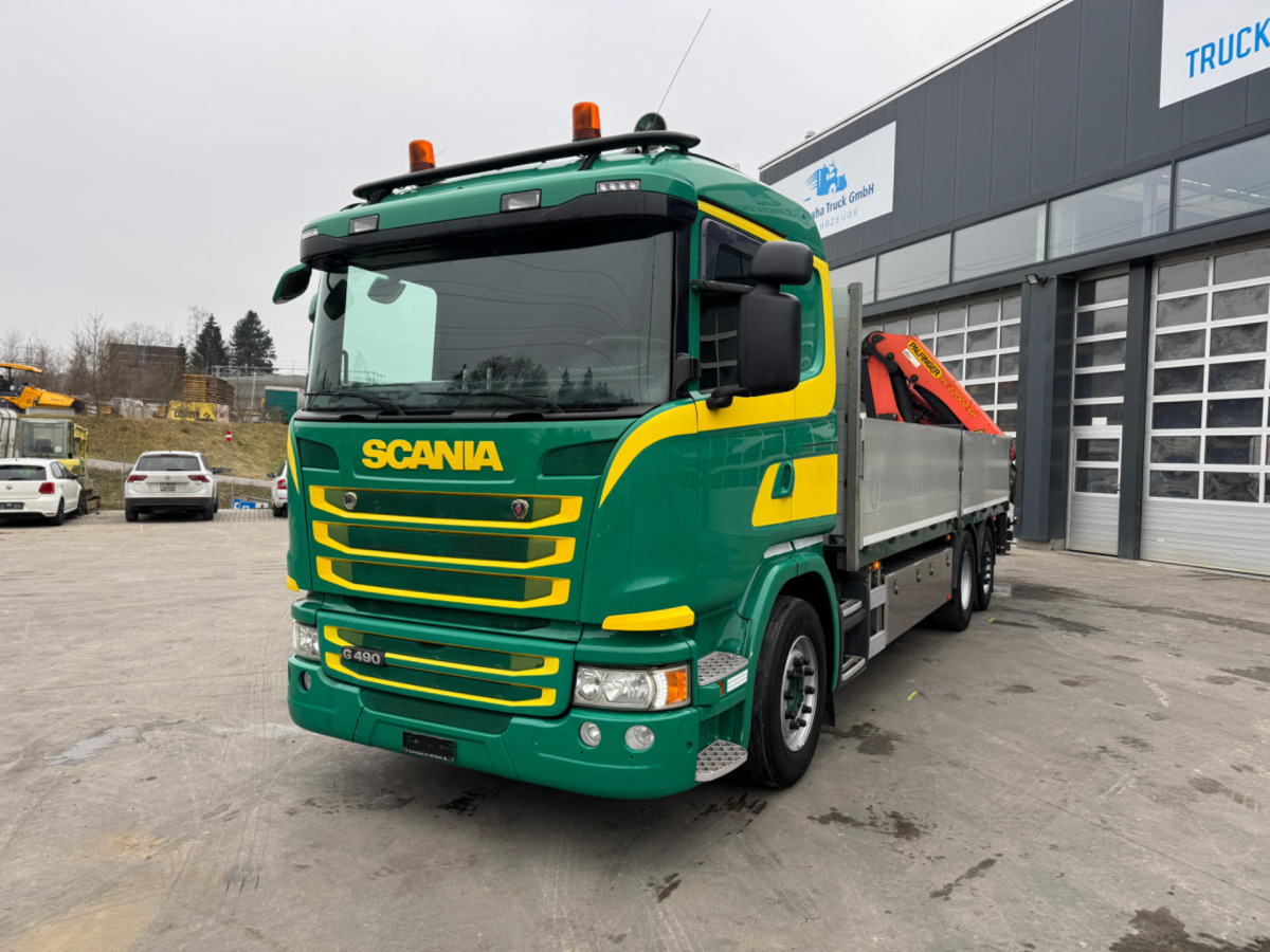 SCANIA G490 6x2 PK22002-4 - Kraanaga veoauto: pilt 2 SCANIA G490 6x2 PK22002-4 - Kraanaga veoauto: pilt 2