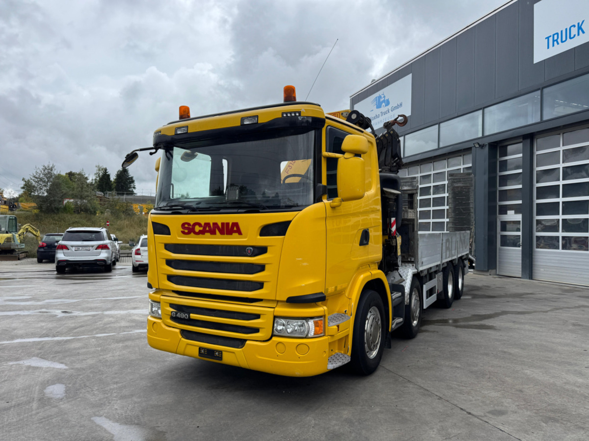 SCANIA G490 8x4 Fassi 315-5 Taxi - Kraanaga veoauto: pilt 3 SCANIA G490 8x4 Fassi 315-5 Taxi - Kraanaga veoauto: pilt 3