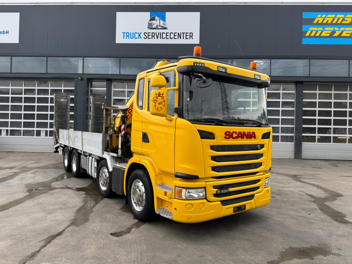 SCANIA G490 8x4 Fassi 315-5 Taxi - Kraanaga veoauto: pilt 5 SCANIA G490 8x4 Fassi 315-5 Taxi - Kraanaga veoauto: pilt 5