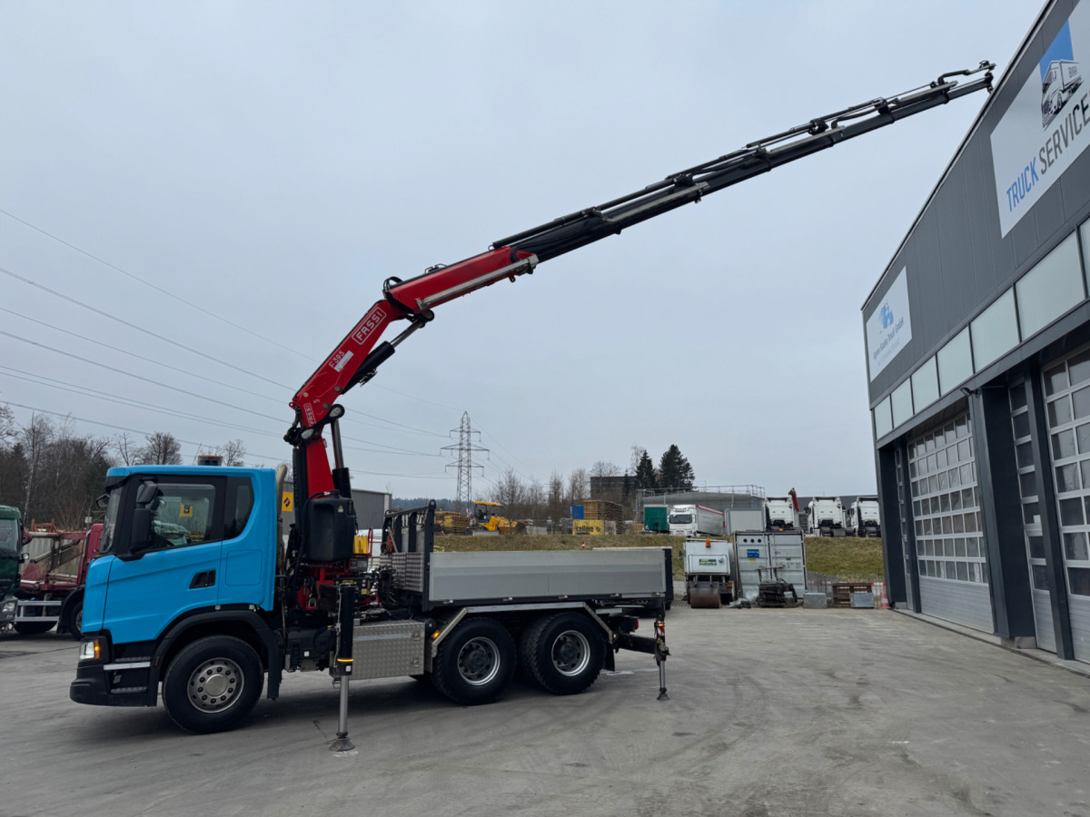 SCANIA G540 6x4 Fassi 395-7 SZM&Pritsche - Kraanaga veoauto: pilt 3 SCANIA G540 6x4 Fassi 395-7 SZM&Pritsche - Kraanaga veoauto: pilt 3