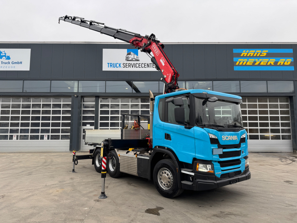 SCANIA G540 6x4 Fassi 395-7 SZM&Pritsche - Kraanaga veoauto: pilt 5 SCANIA G540 6x4 Fassi 395-7 SZM&Pritsche - Kraanaga veoauto: pilt 5