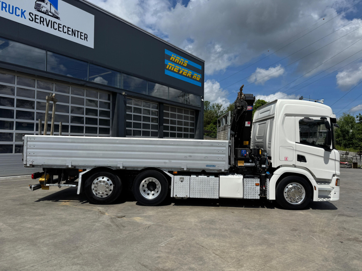SCANIA P410 6x2 HMF1920-5 - Kraanaga veoauto: pilt 5 SCANIA P410 6x2 HMF1920-5 - Kraanaga veoauto: pilt 5