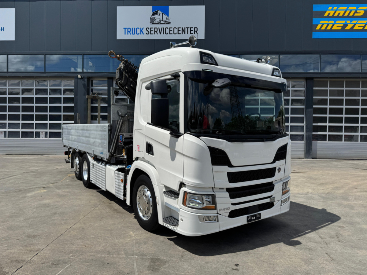 SCANIA P410 6x2 HMF1920-5 - Kraanaga veoauto: pilt 3 SCANIA P410 6x2 HMF1920-5 - Kraanaga veoauto: pilt 3
