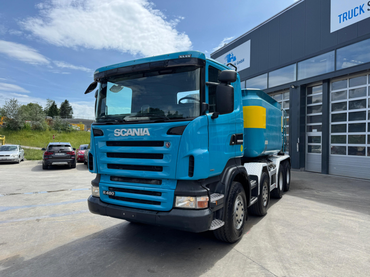 SCANIA R480 8x4 Moser 16m3 - Konkstõstukiga veoauto: pilt 1 SCANIA R480 8x4 Moser 16m3 - Konkstõstukiga veoauto: pilt 1