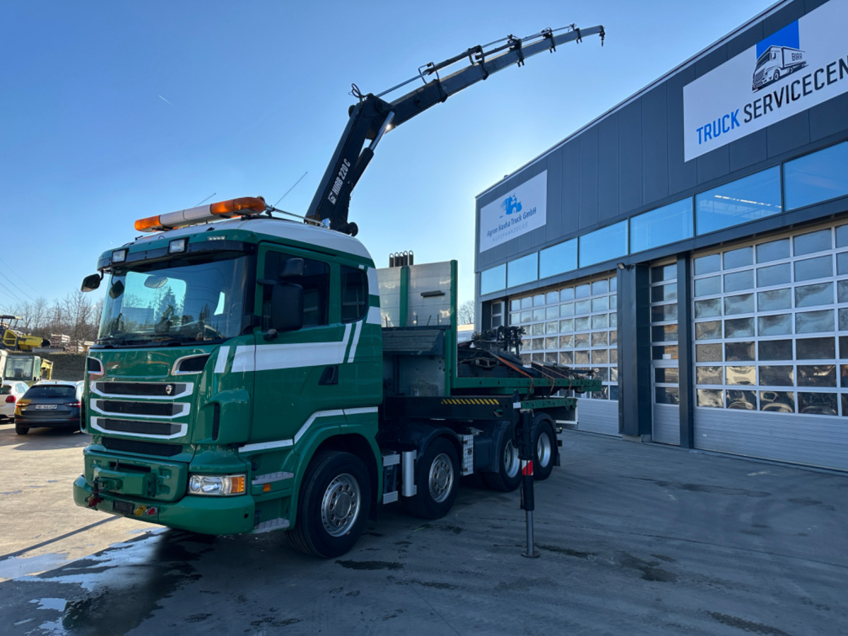 SCANIA R480 8x4 SWS SZM/Kran/Pritsche - Kraanaga veoauto: pilt 3 SCANIA R480 8x4 SWS SZM/Kran/Pritsche - Kraanaga veoauto: pilt 3