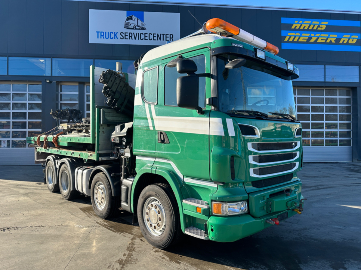 SCANIA R480 8x4 SWS SZM/Kran/Pritsche - Kraanaga veoauto: pilt 5 SCANIA R480 8x4 SWS SZM/Kran/Pritsche - Kraanaga veoauto: pilt 5