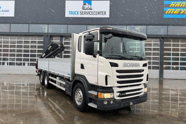 Scania G440 6x2 Hiab 166-3 - Kraanaga veoauto, Kallurauto: pilt 3 Scania G440 6x2 Hiab 166-3 - Kraanaga veoauto, Kallurauto: pilt 3