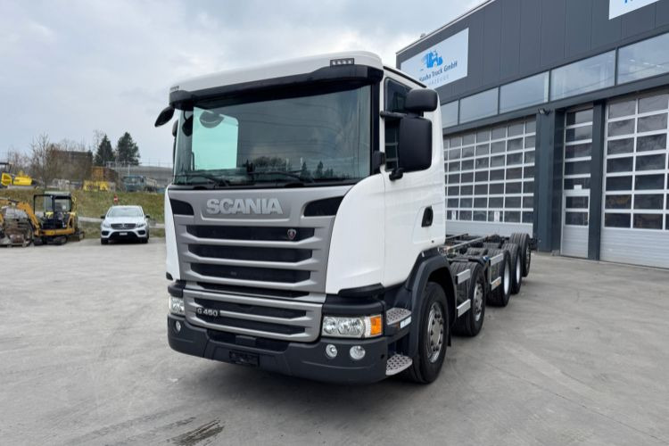 Scania G450 10x4 - Kabiinišassiiga veoauto: pilt 1 Scania G450 10x4 - Kabiinišassiiga veoauto: pilt 1