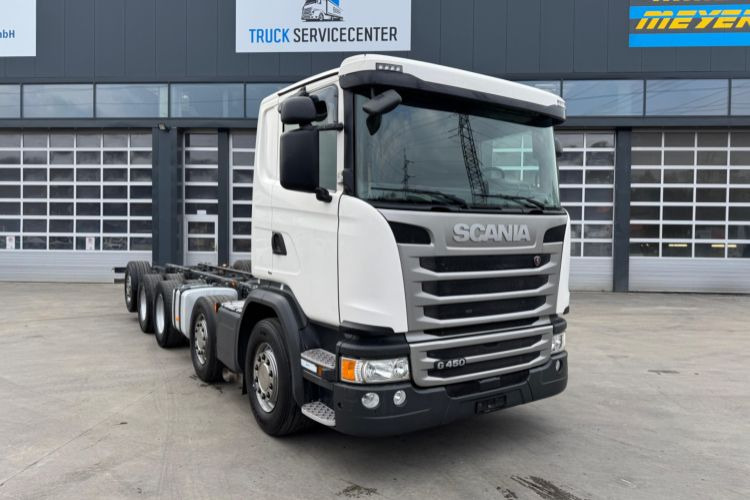 Scania G450 10x4 - Kabiinišassiiga veoauto: pilt 2 Scania G450 10x4 - Kabiinišassiiga veoauto: pilt 2