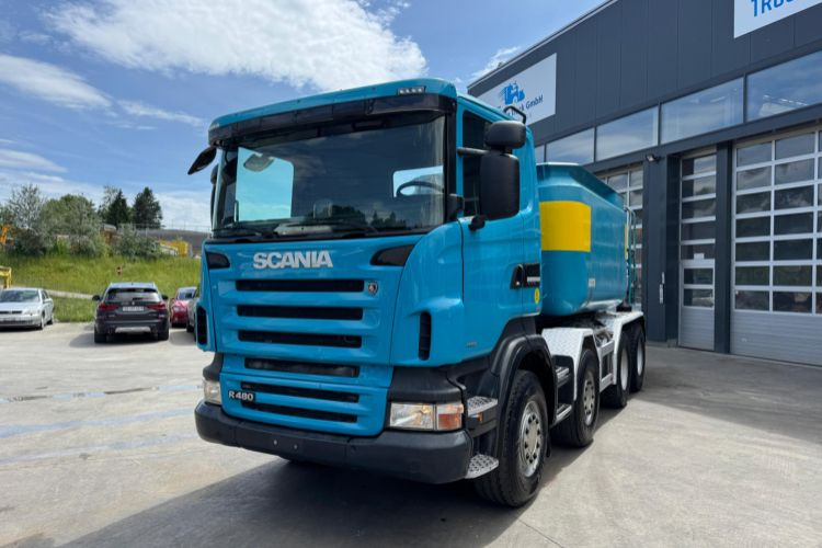 Scania R480 8x4 Moser 16m3 - Nöörtõstukiga veoauto: pilt 1 Scania R480 8x4 Moser 16m3 - Nöörtõstukiga veoauto: pilt 1