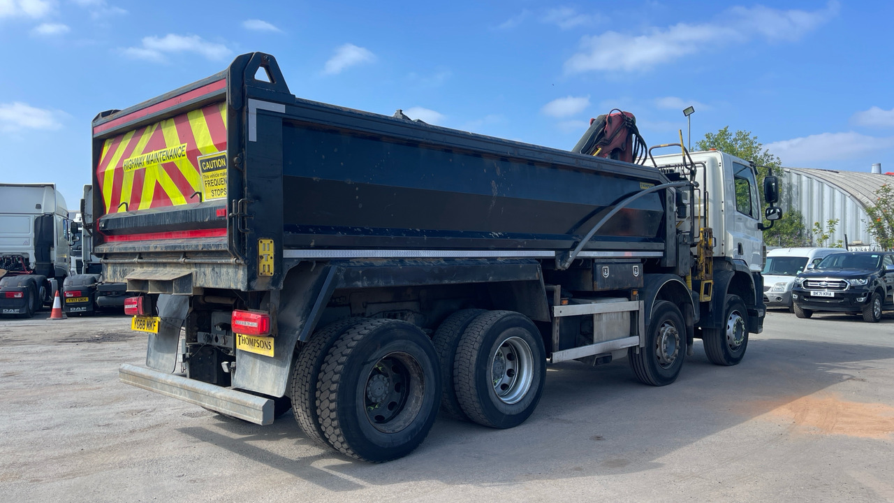 DAF CF 410 - Kallurauto, Kraanaga veoauto: pilt 4 DAF CF 410 - Kallurauto, Kraanaga veoauto: pilt 4