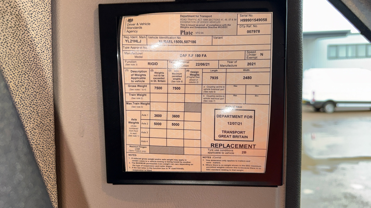 Tent veoauto DAF LF 180: pilt 11 Tent veoauto DAF LF 180: pilt 11