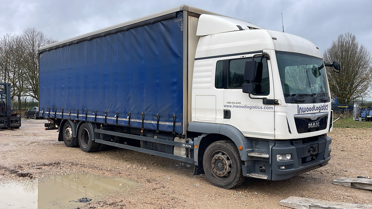 MAN TGM 26.340 - Tent veoauto: pilt 1 MAN TGM 26.340 - Tent veoauto: pilt 1