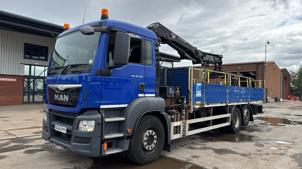 MAN TGS 26.360 - Madelveok/ Platvormveok, Kraanaga veoauto: pilt 2 MAN TGS 26.360 - Madelveok/ Platvormveok, Kraanaga veoauto: pilt 2