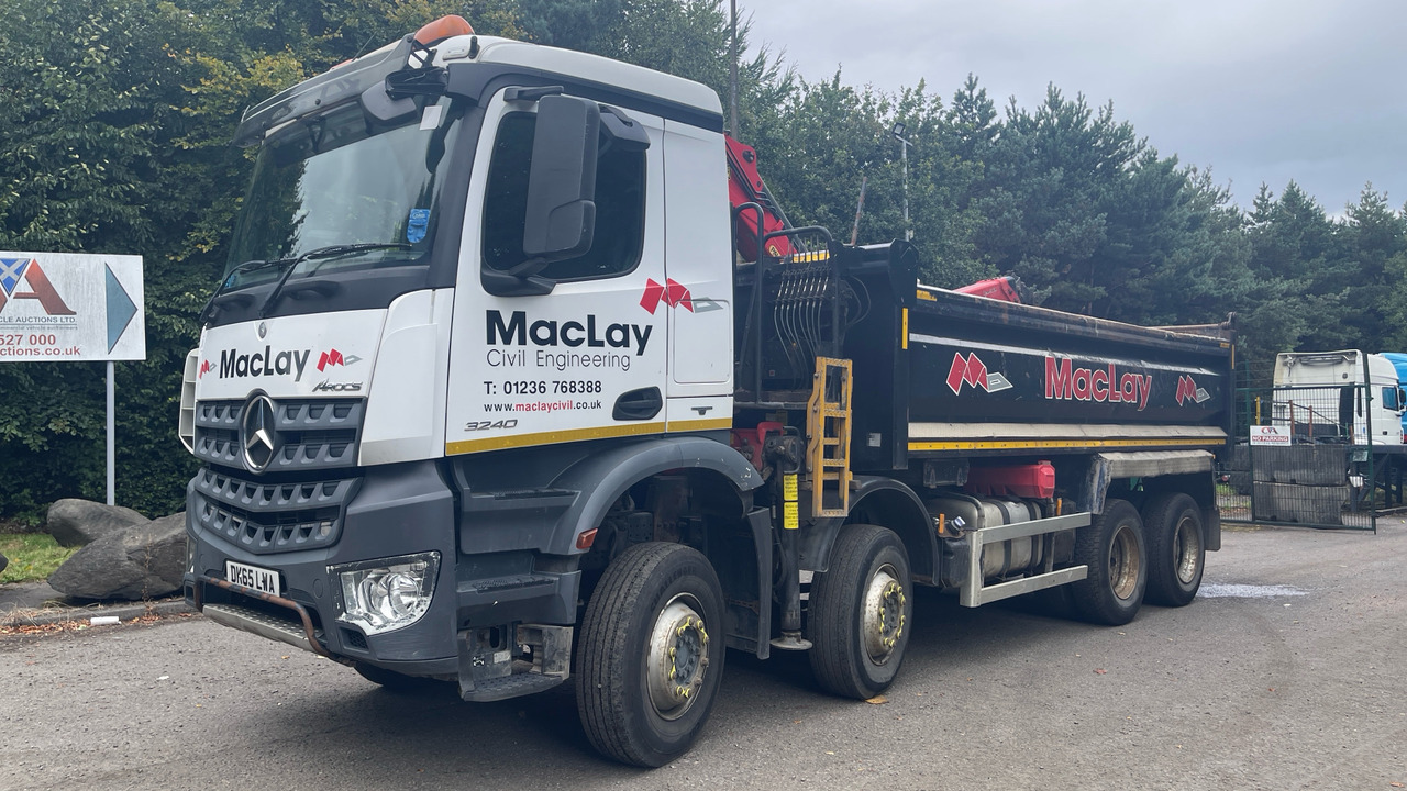 MERCEDES-BENZ AROCS 3240 - Kallurauto, Kraanaga veoauto: pilt 2 MERCEDES-BENZ AROCS 3240 - Kallurauto, Kraanaga veoauto: pilt 2