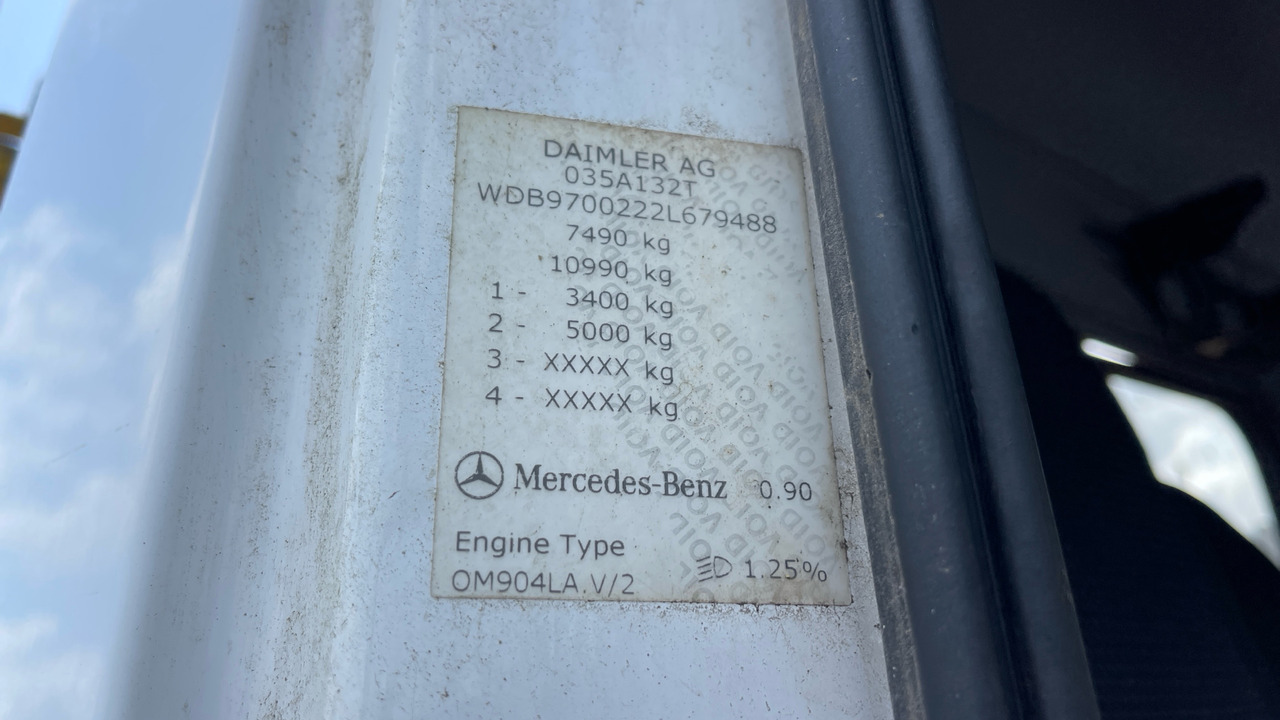 Kallurauto MERCEDES-BENZ ATEGO 816: pilt 12