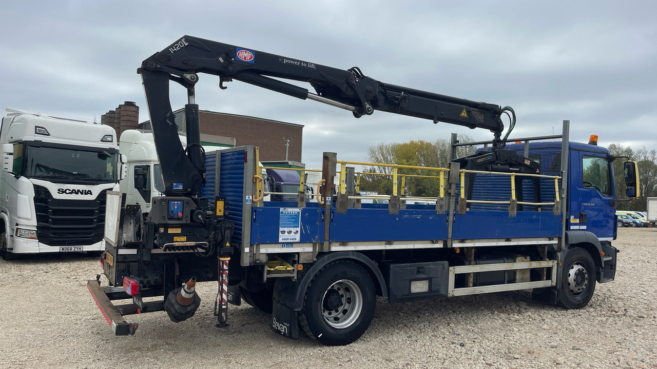 Man TGM 18.250 - Madelveok/ Platvormveok, Kraanaga veoauto: pilt 4 Man TGM 18.250 - Madelveok/ Platvormveok, Kraanaga veoauto: pilt 4