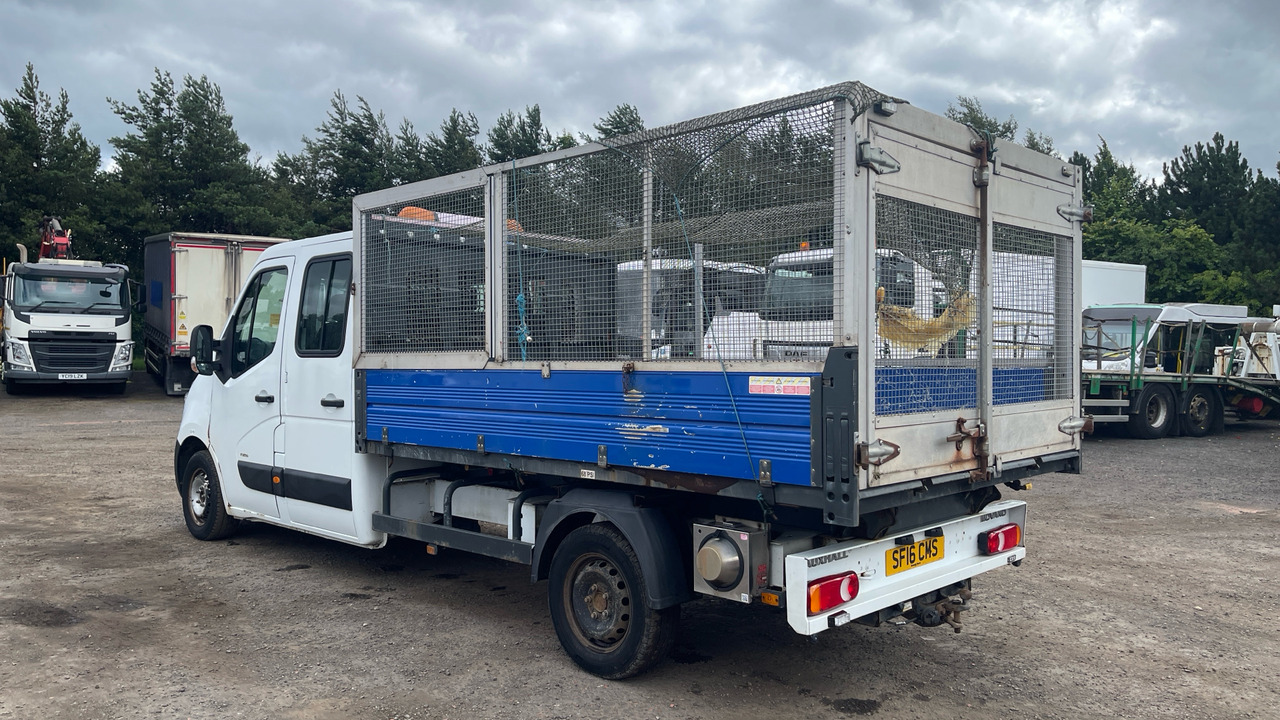 Vauxhall Movano 2.3 CDTI BiTurbo ecoFLEX H1 Crew Cab Tipper 136ps - Tarbesõiduk kallur: pilt 3 Vauxhall Movano 2.3 CDTI BiTurbo ecoFLEX H1 Crew Cab Tipper 136ps - Tarbesõiduk kallur: pilt 3
