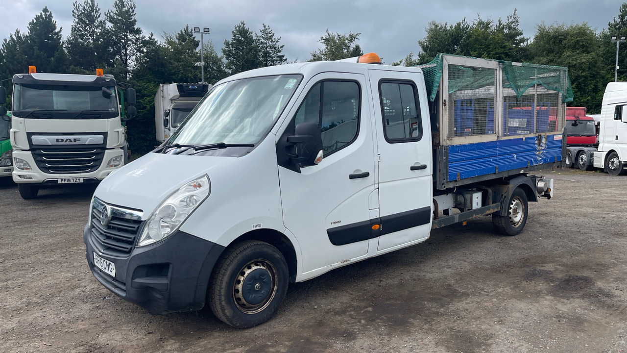 Vauxhall Movano 2.3 CDTI BiTurbo ecoFLEX H1 Crew Cab Tipper 136ps - Tarbesõiduk kallur: pilt 2 Vauxhall Movano 2.3 CDTI BiTurbo ecoFLEX H1 Crew Cab Tipper 136ps - Tarbesõiduk kallur: pilt 2