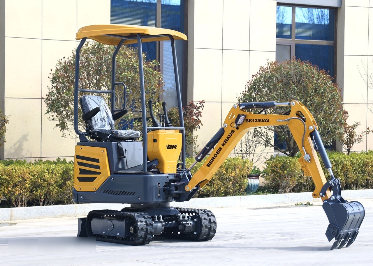 Berger Kraus BK1250AS excavator minikoparka Nowa KUBOTA - Miniekskavaator: pilt 1 Berger Kraus BK1250AS excavator minikoparka Nowa KUBOTA - Miniekskavaator: pilt 1