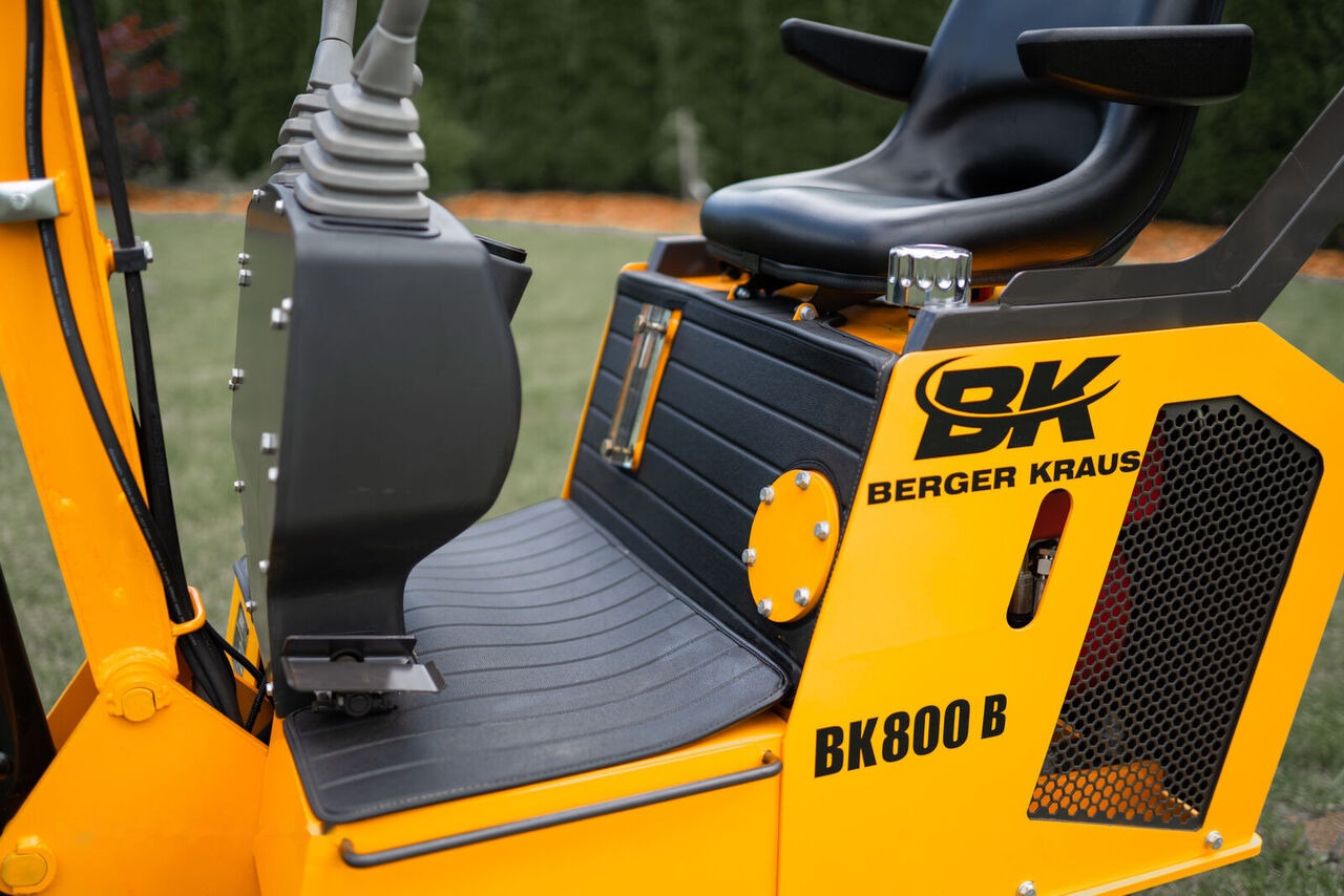 Berger Kraus BK800B Nowa minikoparka Mini excavator - Miniekskavaator: pilt 3 Berger Kraus BK800B Nowa minikoparka Mini excavator - Miniekskavaator: pilt 3