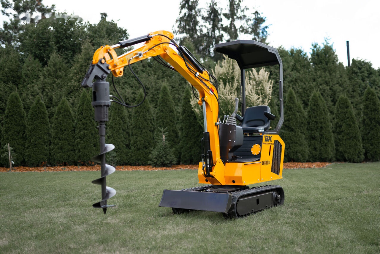Uus Miniekskavaator Berger Kraus BK800B Nowa minikoparka Mini excavator: pilt 7