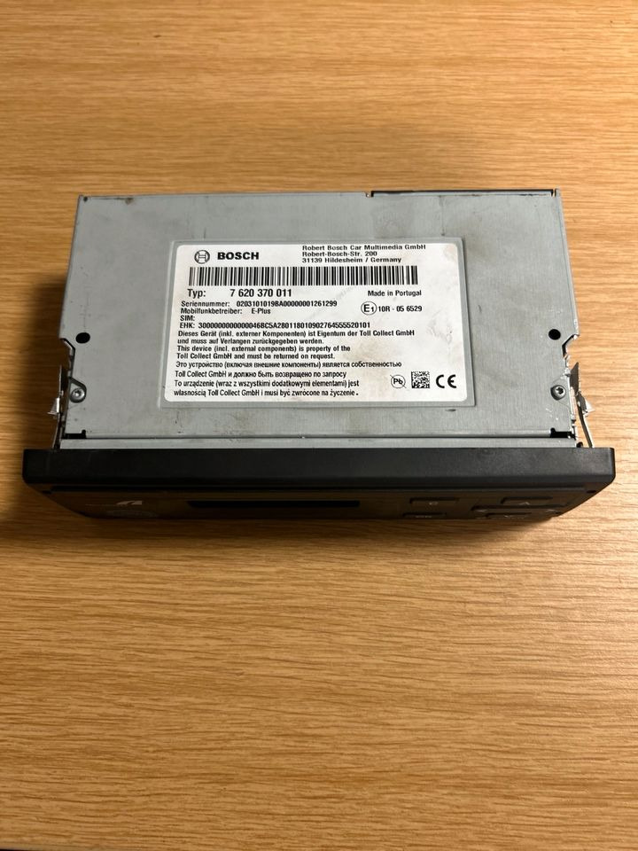 BOSCH Fahrtenschreiber 7620370011 - Spidomeeter - Veoauto: pilt 2 BOSCH Fahrtenschreiber 7620370011 - Spidomeeter - Veoauto: pilt 2