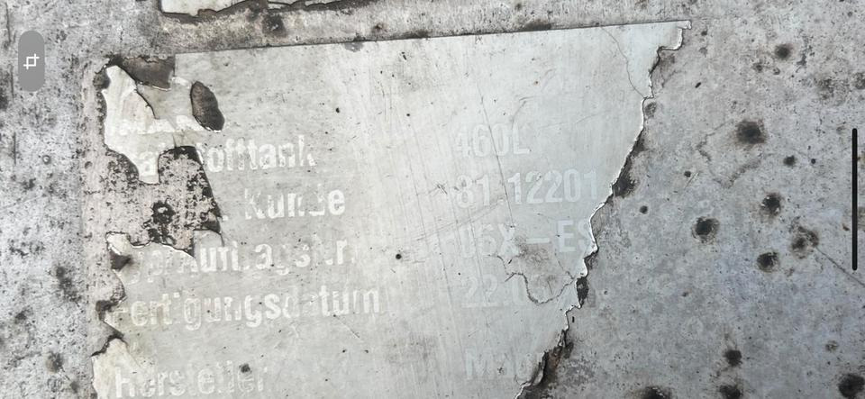 MAN TGX EU6 RN002 Dieseltank Tank Tankbehälter 460L - Kütusepaak - Veoauto: pilt 2 MAN TGX EU6 RN002 Dieseltank Tank Tankbehälter 460L - Kütusepaak - Veoauto: pilt 2