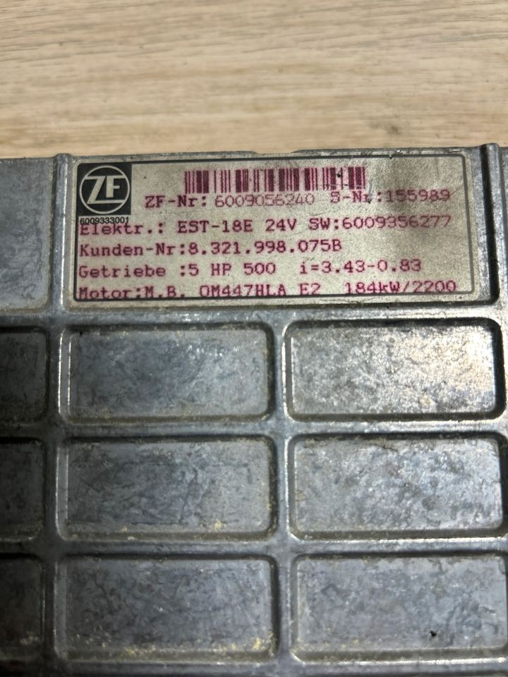 BOSCH Getreibesteuerung ZF 0501211685 - Varuosa: pilt 4 BOSCH Getreibesteuerung ZF 0501211685 - Varuosa: pilt 4