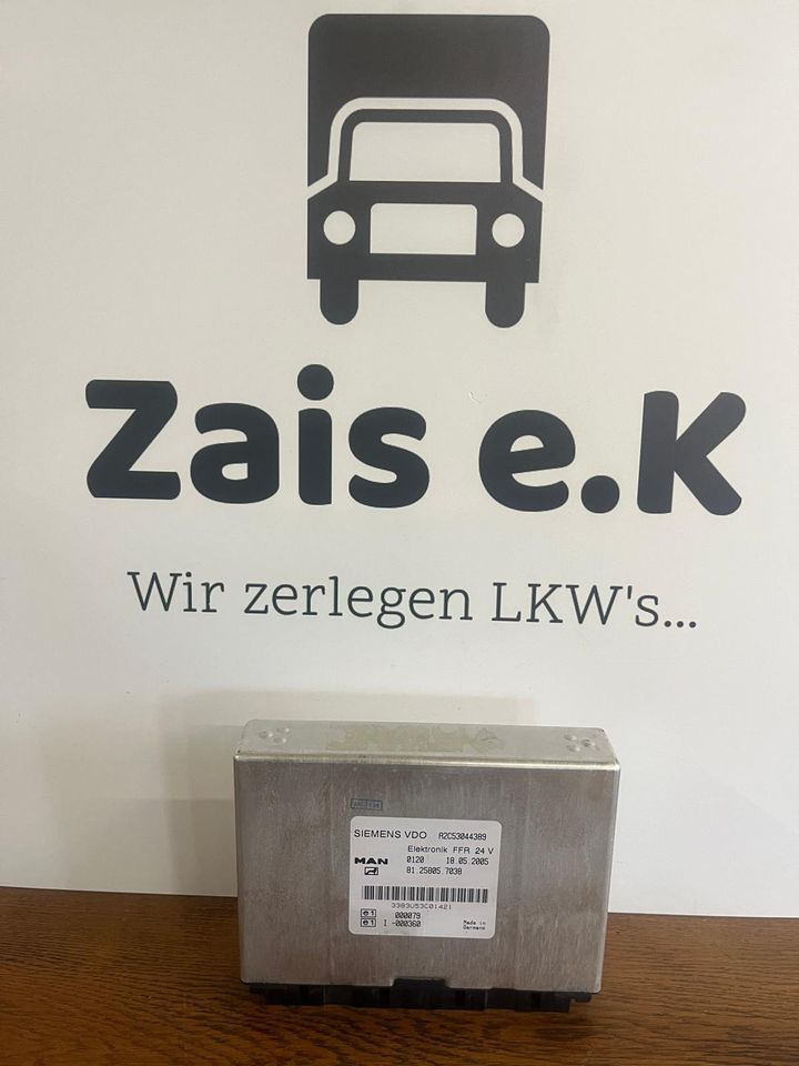 MAN SIEMENS VDO ELEKTRONIK FFR Steuergerät 81258057038 - Varuosa: pilt 1 MAN SIEMENS VDO ELEKTRONIK FFR Steuergerät 81258057038 - Varuosa: pilt 1