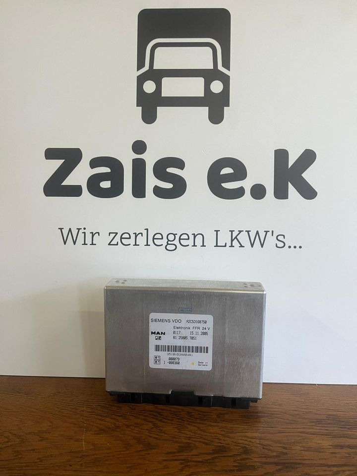 MAN SIEMENS VDO ELEKTRONIK FFR Steuergerät 81258057051 - Varuosa: pilt 1 MAN SIEMENS VDO ELEKTRONIK FFR Steuergerät 81258057051 - Varuosa: pilt 1