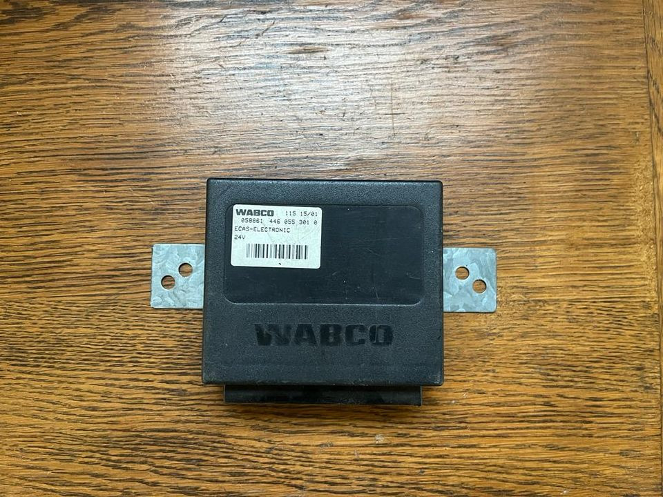 WABCO ECAS-Elektronik Steuergerät 446 055 301 0 - Mootori juhtimisseade - Veoauto: pilt 1 WABCO ECAS-Elektronik Steuergerät 446 055 301 0 - Mootori juhtimisseade - Veoauto: pilt 1