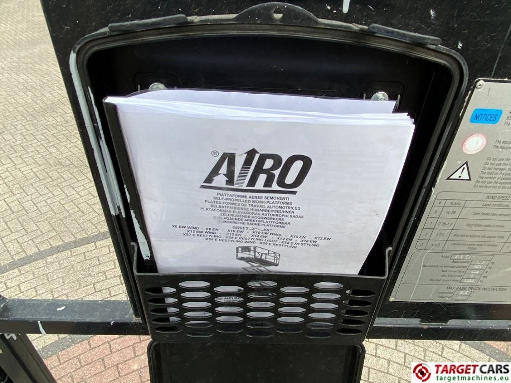 Käärlift Airo X16EW Electric X16 EW Scissor Work Lift 1590cm: pilt 30