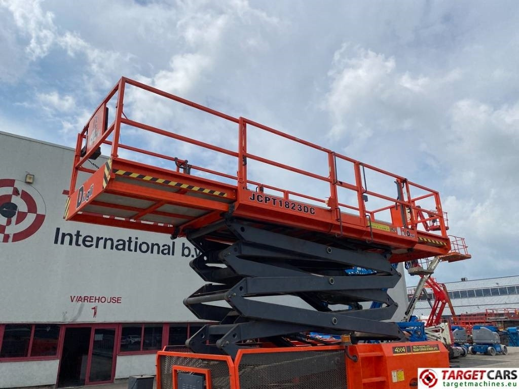 Käärlift Dingli JCPT1823DC Electric 4x4 Scissor Work Lift 1800cm: pilt 44