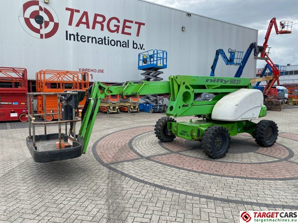 Niftylift HR21D Diesel 4x4 Articulated Boom Work Lift 2080cm - Liigendpoom: pilt 1 Niftylift HR21D Diesel 4x4 Articulated Boom Work Lift 2080cm - Liigendpoom: pilt 1