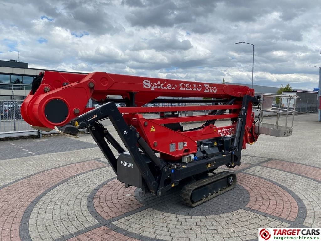 Platform Basket Spider 22.10 Evo Track Articulated BoomLift 2170cm - Liigendpoom, Roomik korvtõstuk: pilt 3 Platform Basket Spider 22.10 Evo Track Articulated BoomLift 2170cm - Liigendpoom, Roomik korvtõstuk: pilt 3