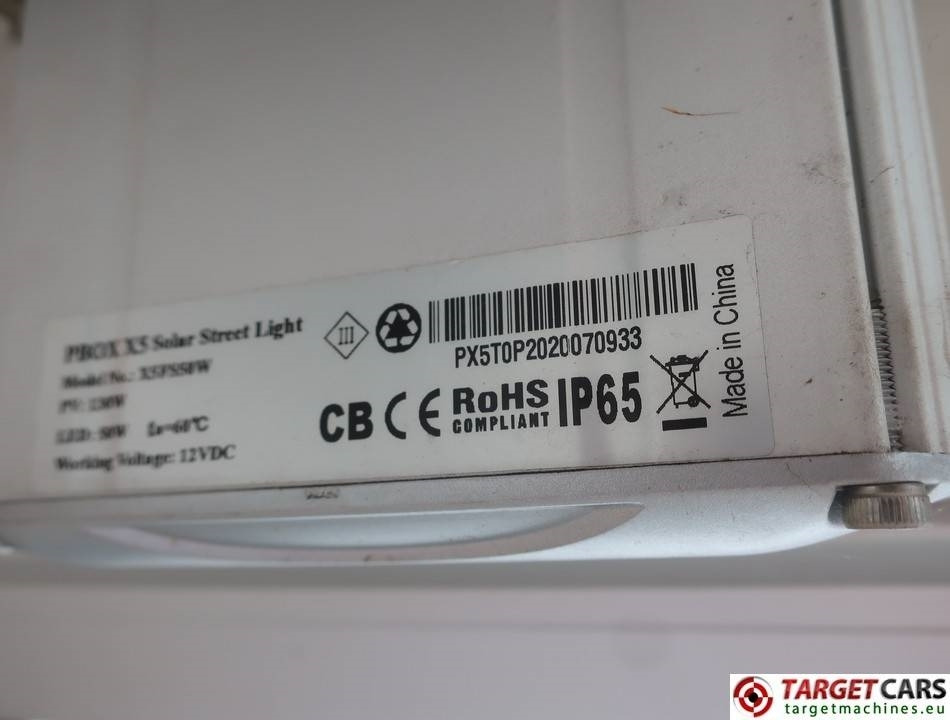 Valgustorn Trime X-Pole Tower Light 2x25W Led Solar Panel: pilt 12 Valgustorn Trime X-Pole Tower Light 2x25W Led Solar Panel: pilt 12