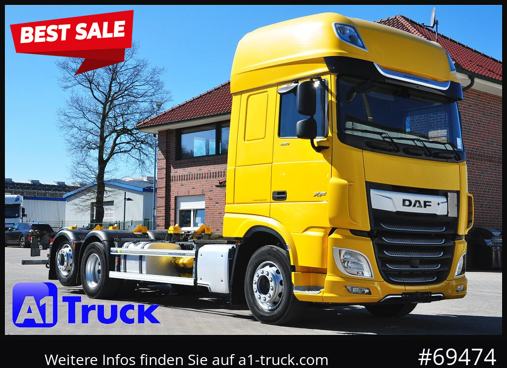 DAF DAF XF 480 FAR SSC Intarder Multiwechsler, 7.82 - Kabiinišassiiga veoauto: pilt 1 DAF DAF XF 480 FAR SSC Intarder Multiwechsler, 7.82 - Kabiinišassiiga veoauto: pilt 1