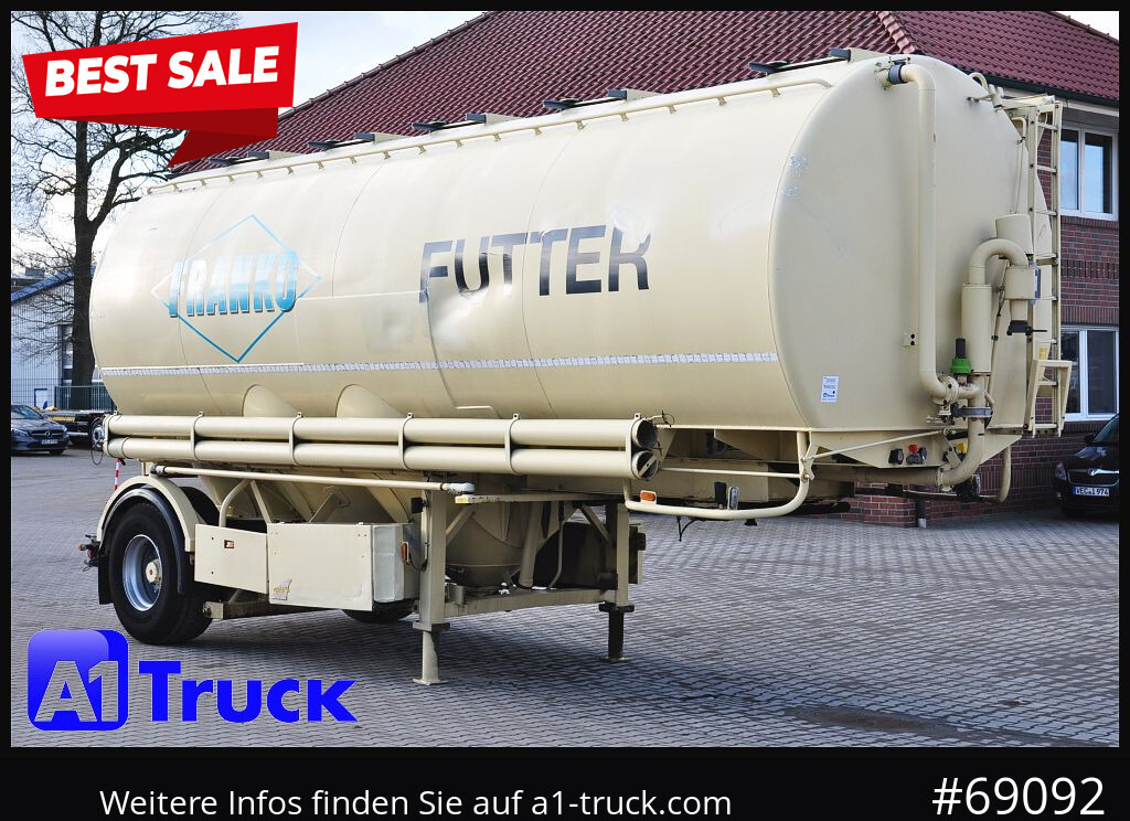 FELDBINDER Welgro, 36m³, Silo 5 Kammern, Lenkachse, - Silo poolhaagis: pilt 1 FELDBINDER Welgro, 36m³, Silo 5 Kammern, Lenkachse, - Silo poolhaagis: pilt 1