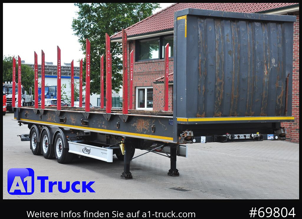 FLIEGL SDS01, Langholz, Containeraufbau, Liftachse, - Metsaveo poolhaagis: pilt 1 FLIEGL SDS01, Langholz, Containeraufbau, Liftachse, - Metsaveo poolhaagis: pilt 1