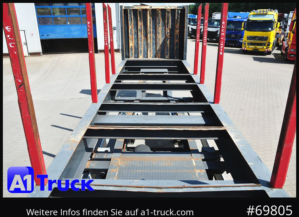FLIEGL SDS01, Langholz, Containeraufbau, Liftachse, - Metsaveo poolhaagis: pilt 2 FLIEGL SDS01, Langholz, Containeraufbau, Liftachse, - Metsaveo poolhaagis: pilt 2