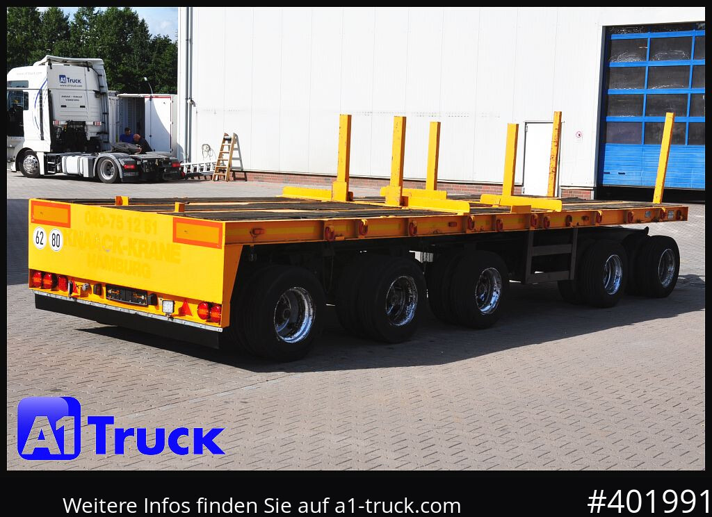 GOLDHOFER 5 achs Ballast, Lenkachse, 50to., Schwerlast, - Platvormhaagis/ Madelhaagis: pilt 1 GOLDHOFER 5 achs Ballast, Lenkachse, 50to., Schwerlast, - Platvormhaagis/ Madelhaagis: pilt 1