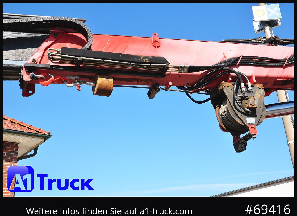 IVECO 420 6x4, HMF3722 Jib Funk Seilwinde, - Kraanaga veoauto: pilt 2 IVECO 420 6x4, HMF3722 Jib Funk Seilwinde, - Kraanaga veoauto: pilt 2